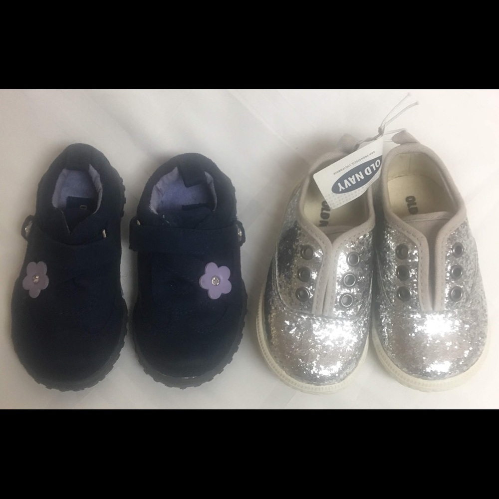 Old Navy & Oshkosh B’gosh Girls Baby Shoe Lot